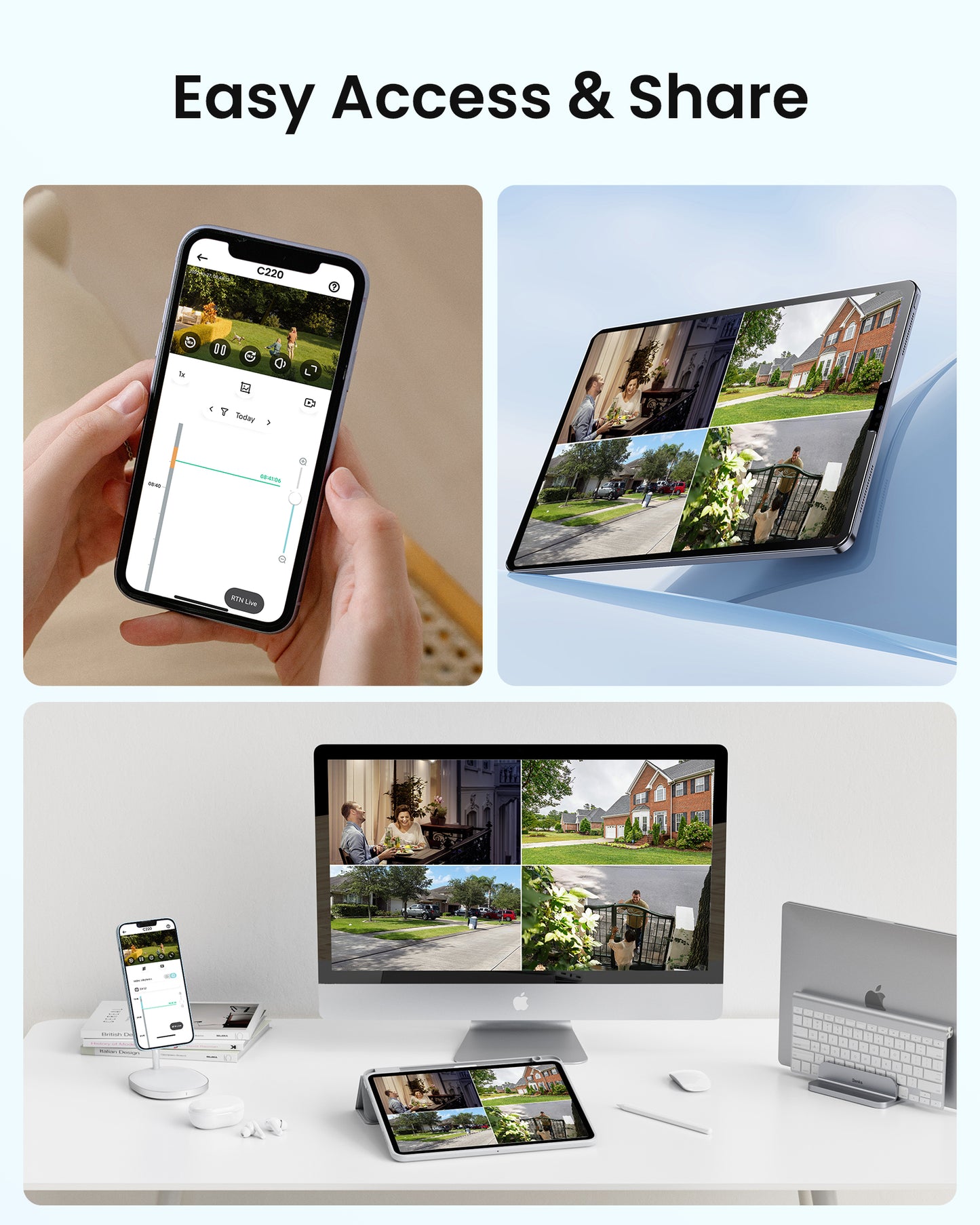 C220 - 4K (8MP) PoE IP Security Camera