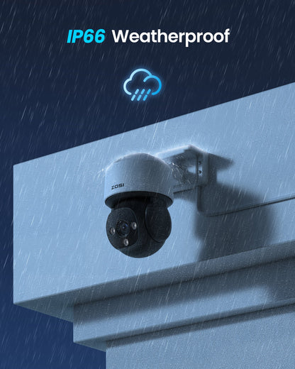 C290 64 Channel PT 4K PoE Security Camera System for Business + Include 16TB HDD