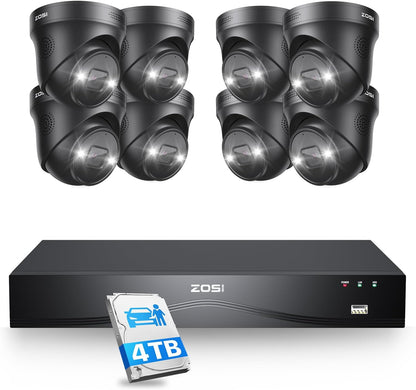 C225 4K 16CH Security System(32-Camera Capable) + 4TB HDD + Optional Dual Hard Drive Zosi