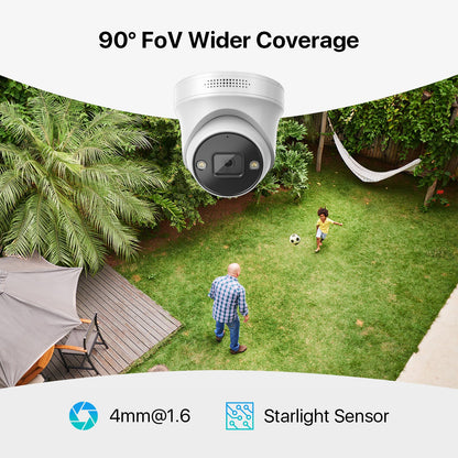 C225 64 Channel 4K PoE Security Camera System for Business + Include 16TB HDD