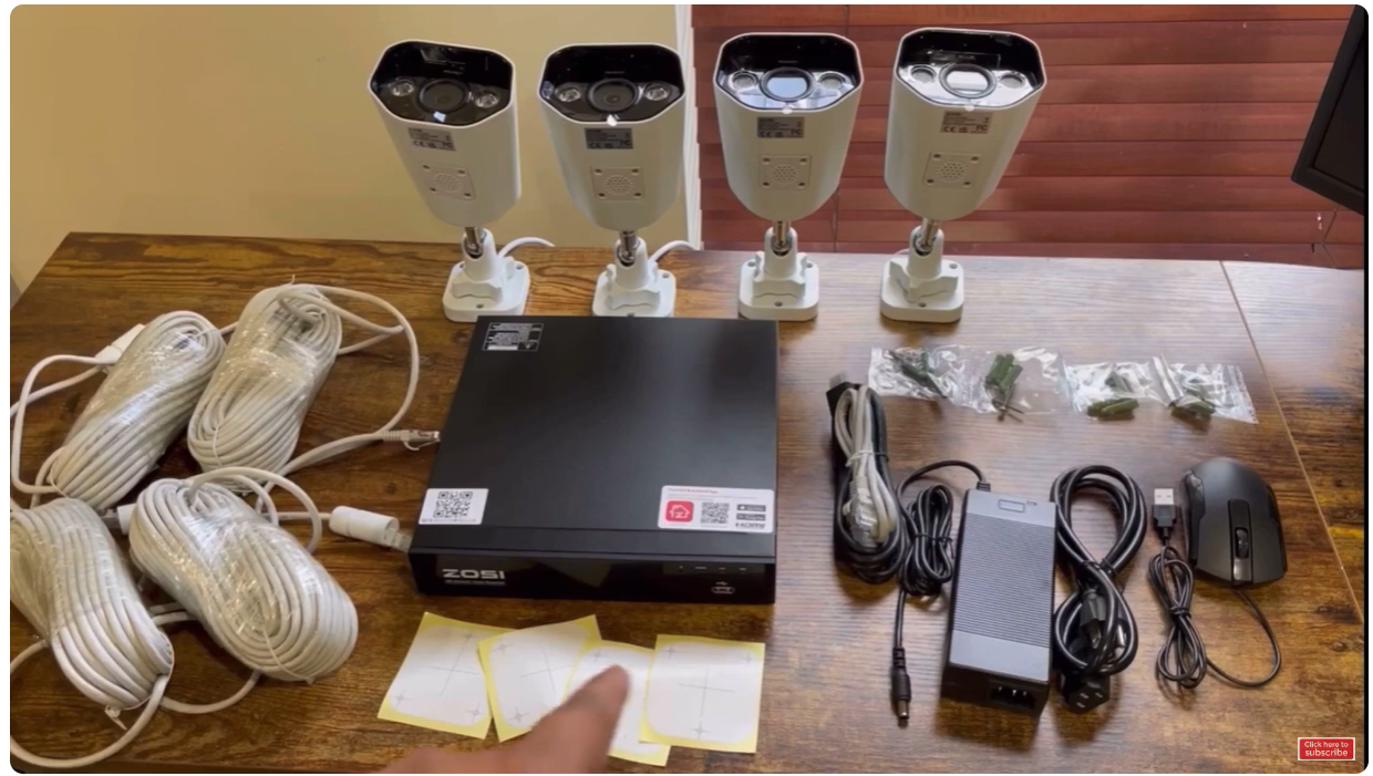 C182 4K 32-Camera Capable PoE Security System + 4TB Hard Drive