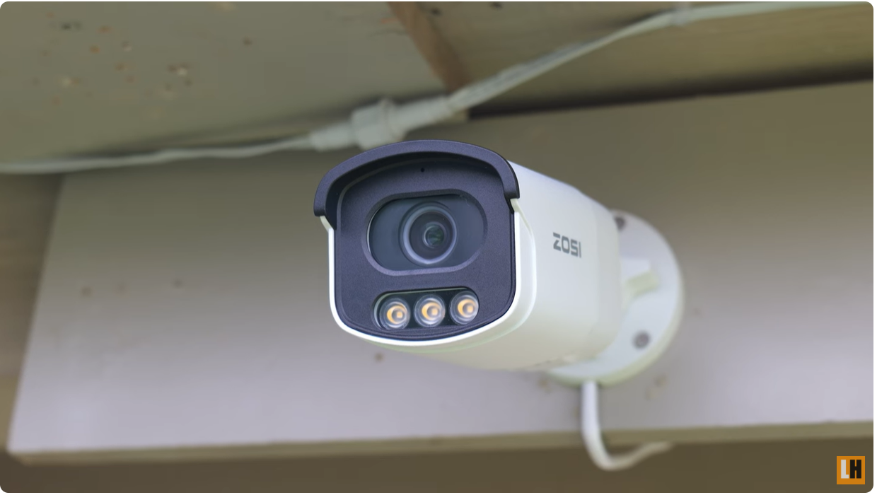 C186A 4K 32-Camera Capable PoE Security System with True Color Night + 4TB Hard Drive
