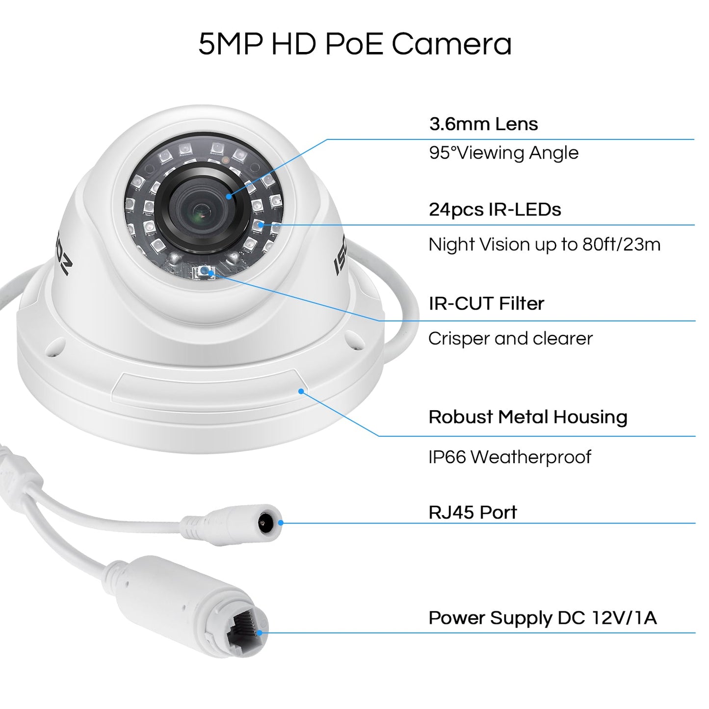C429 5MP Add-on PoE Camera